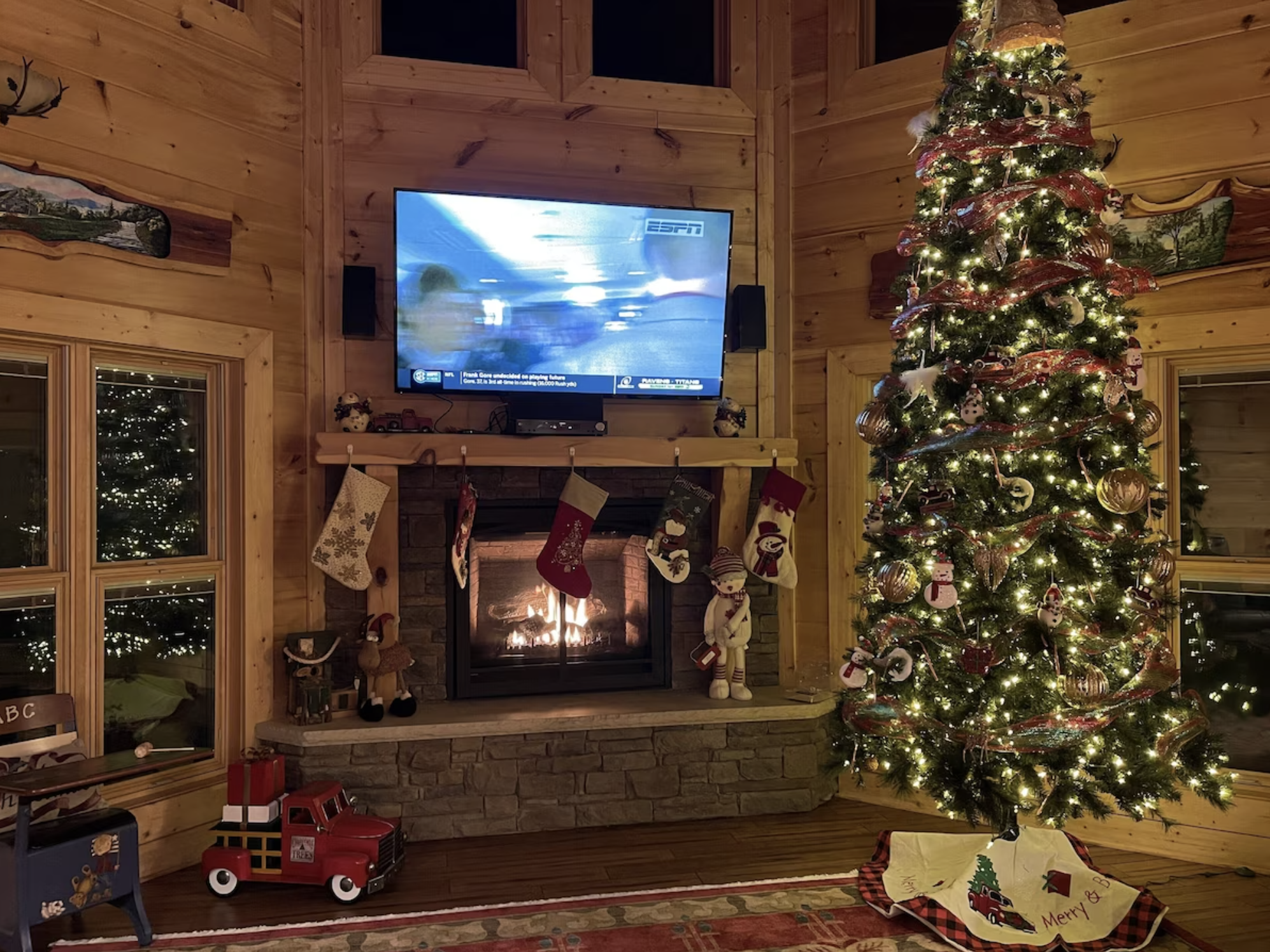 During the holidays, we deck the halls with Christmas decorations to get you and your family into the holiday spirit.