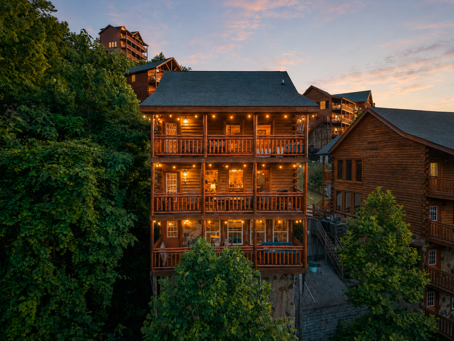 With spacious, private decks for grilling, making smores, soaking away your worries and taking in the Smoky Mountain views, you'll love your time at The Only TenISee Mountain Retreat.