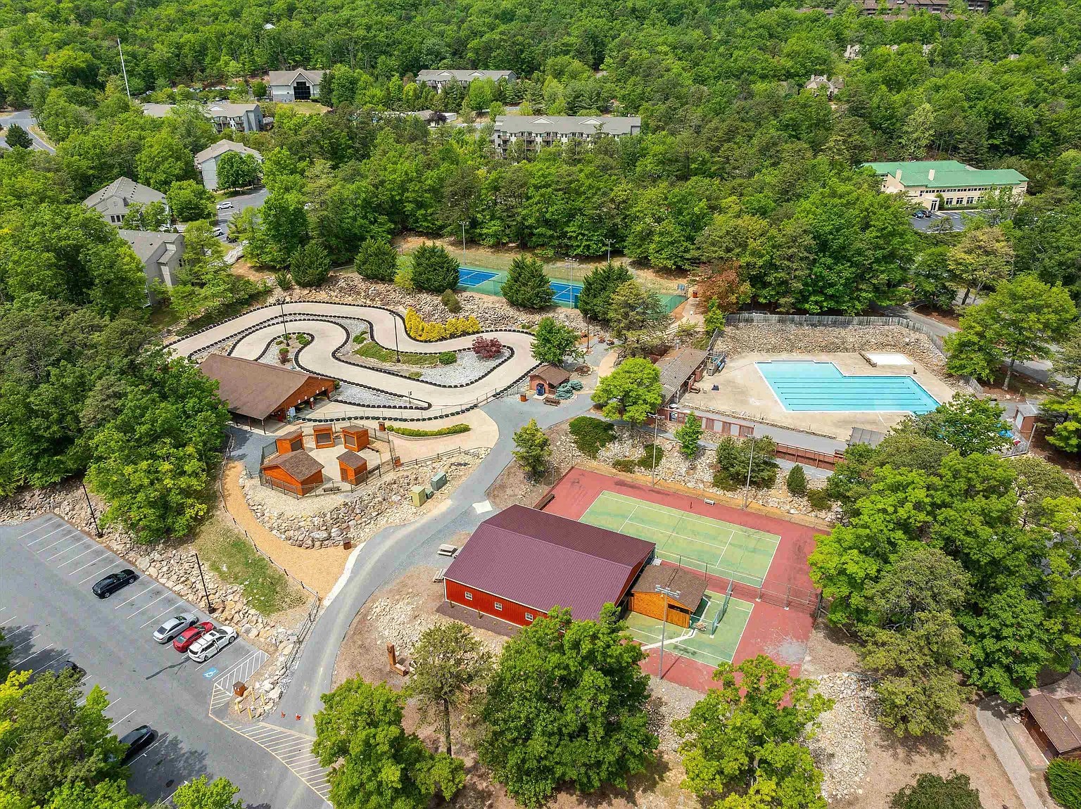 Resort Facility Aerial view