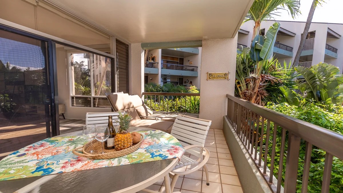 Alfresco dining or sunset cocktails