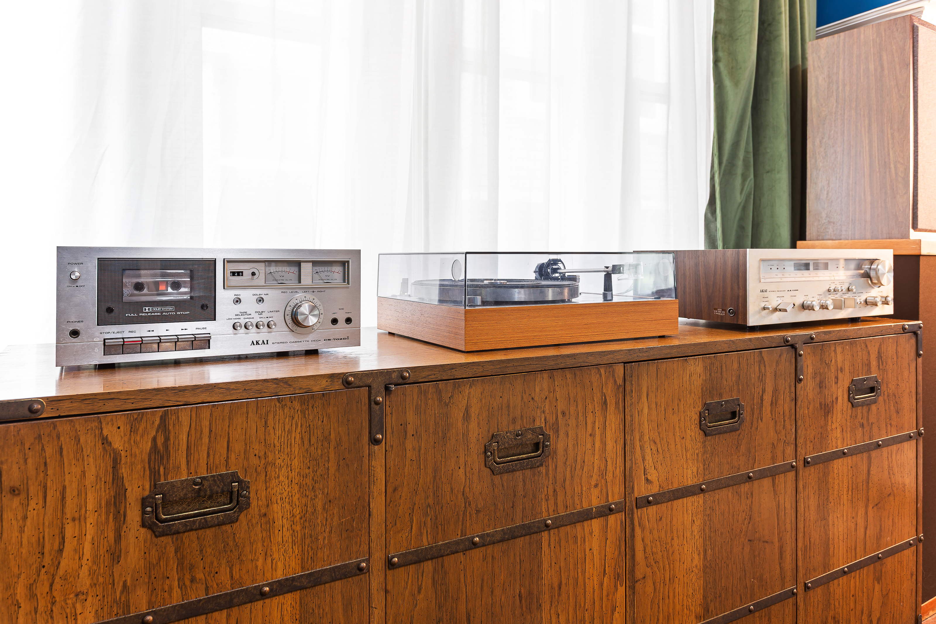 Sound system in the dining room