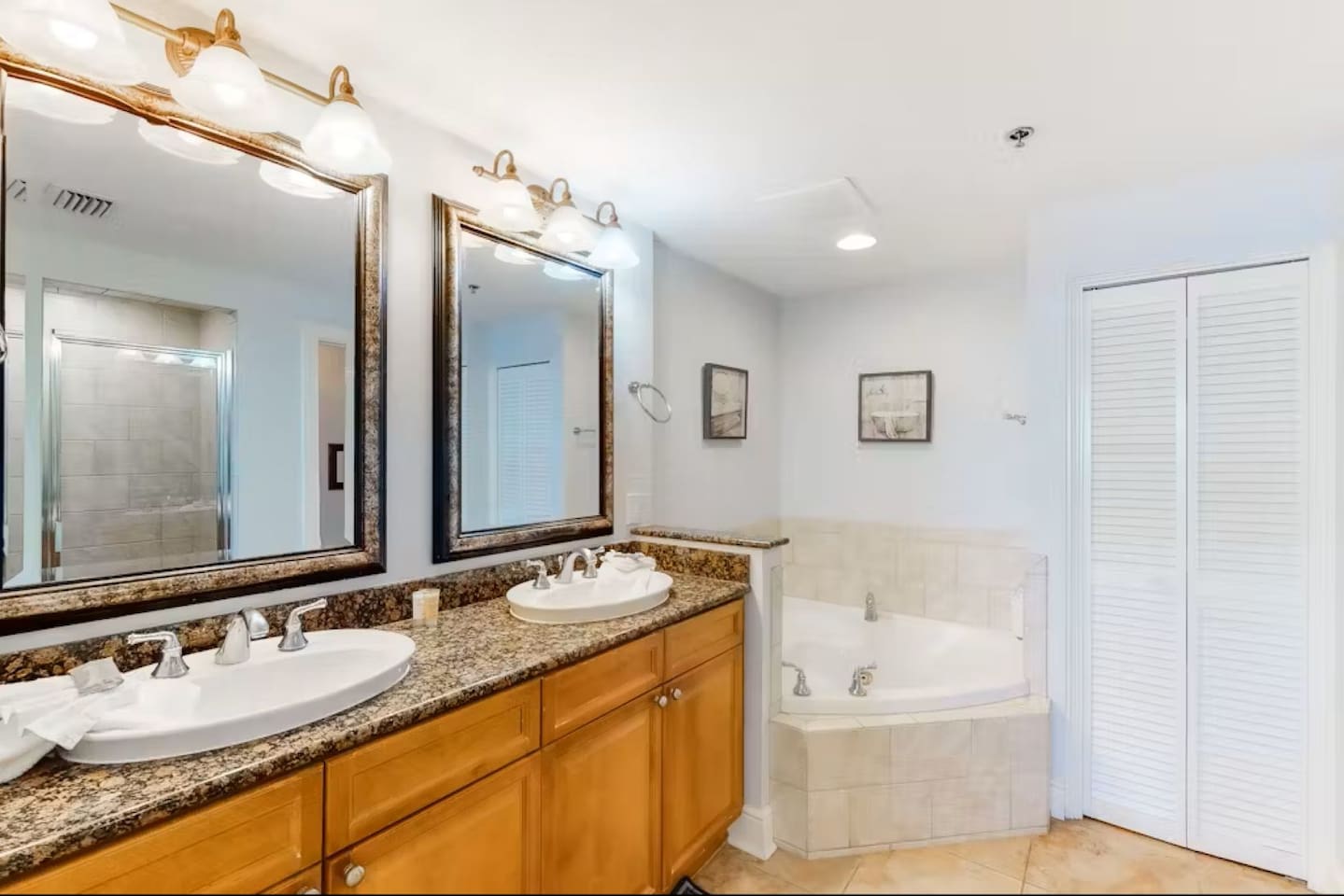 Start your day with Gulf views just steps away from your private, roomy primary bath.