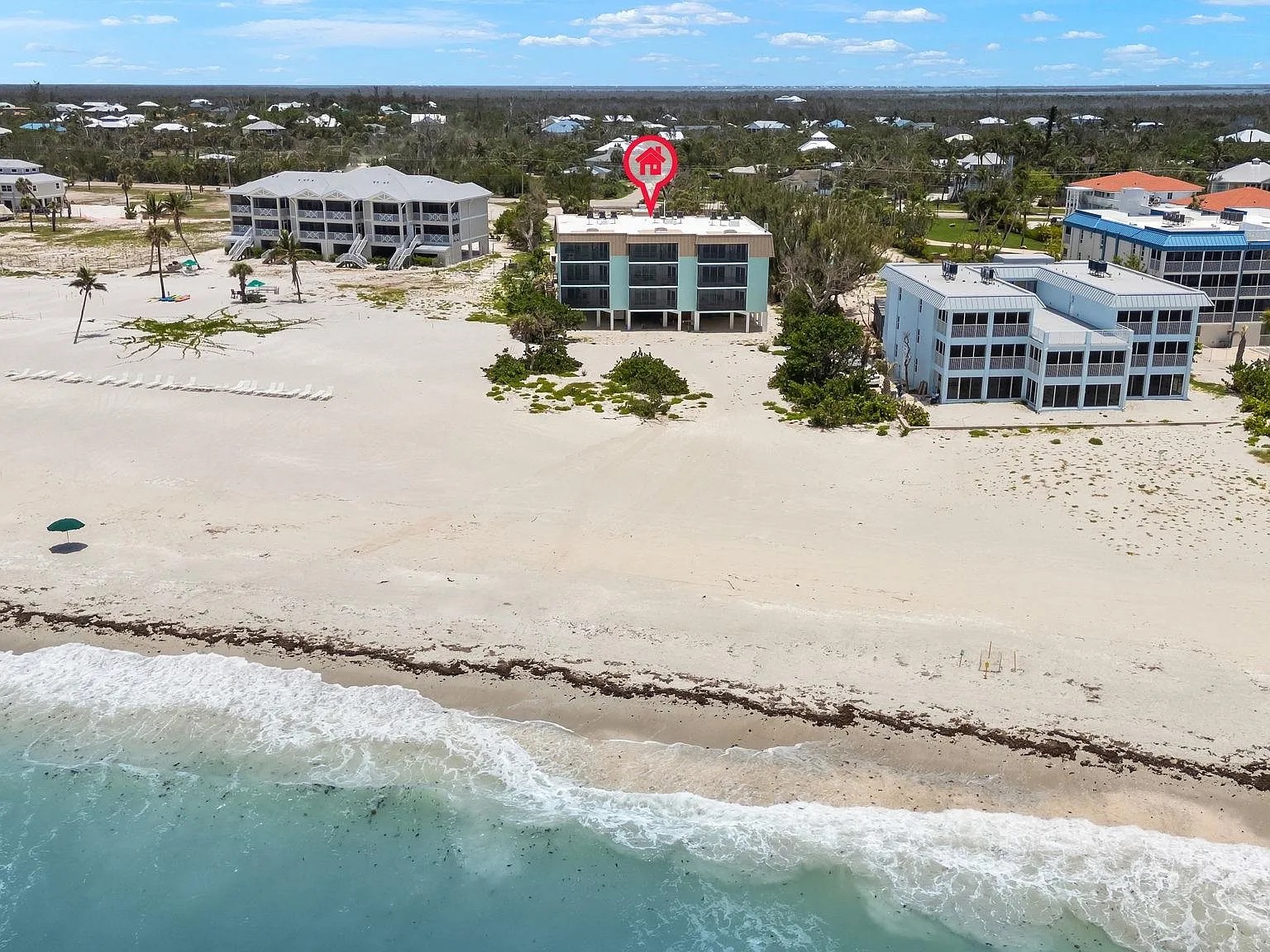 Located right on the beach!