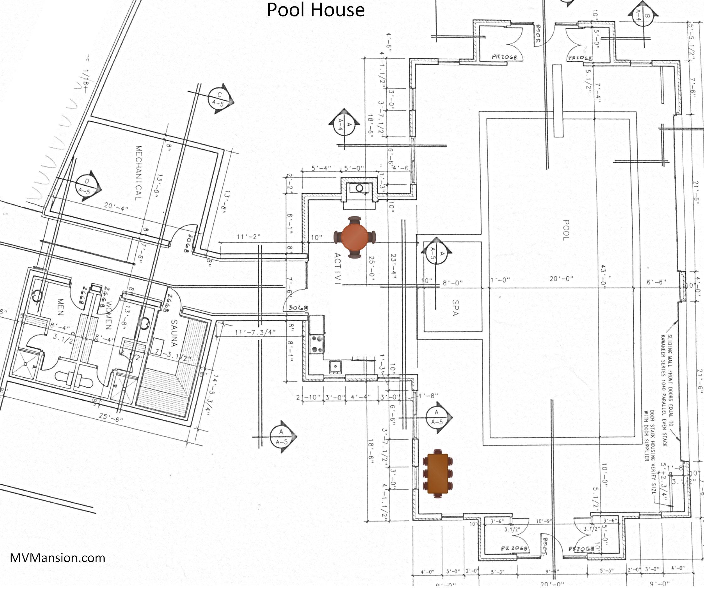 Pool House Floor Plan