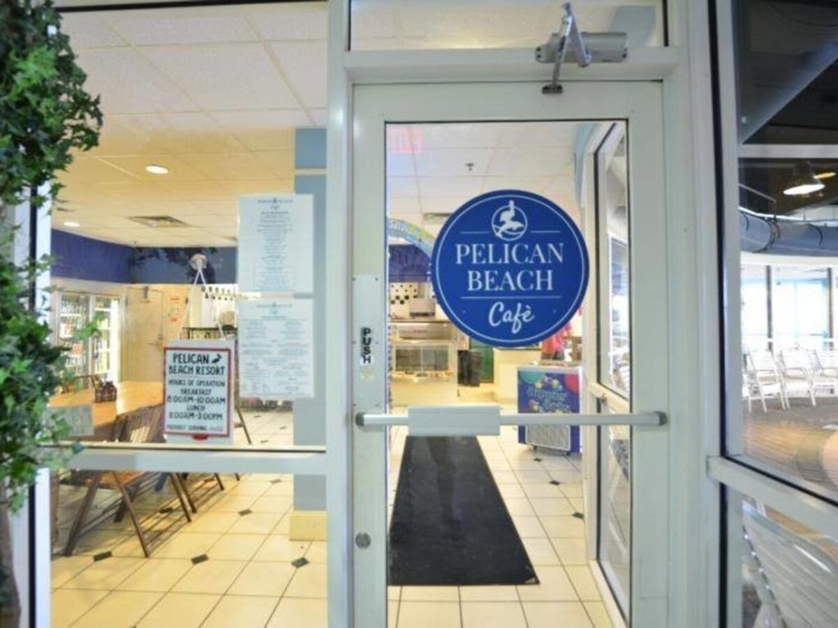 Cafe onsite for Breakfast and lunch or early dinner. Plus beer and snacks togo  