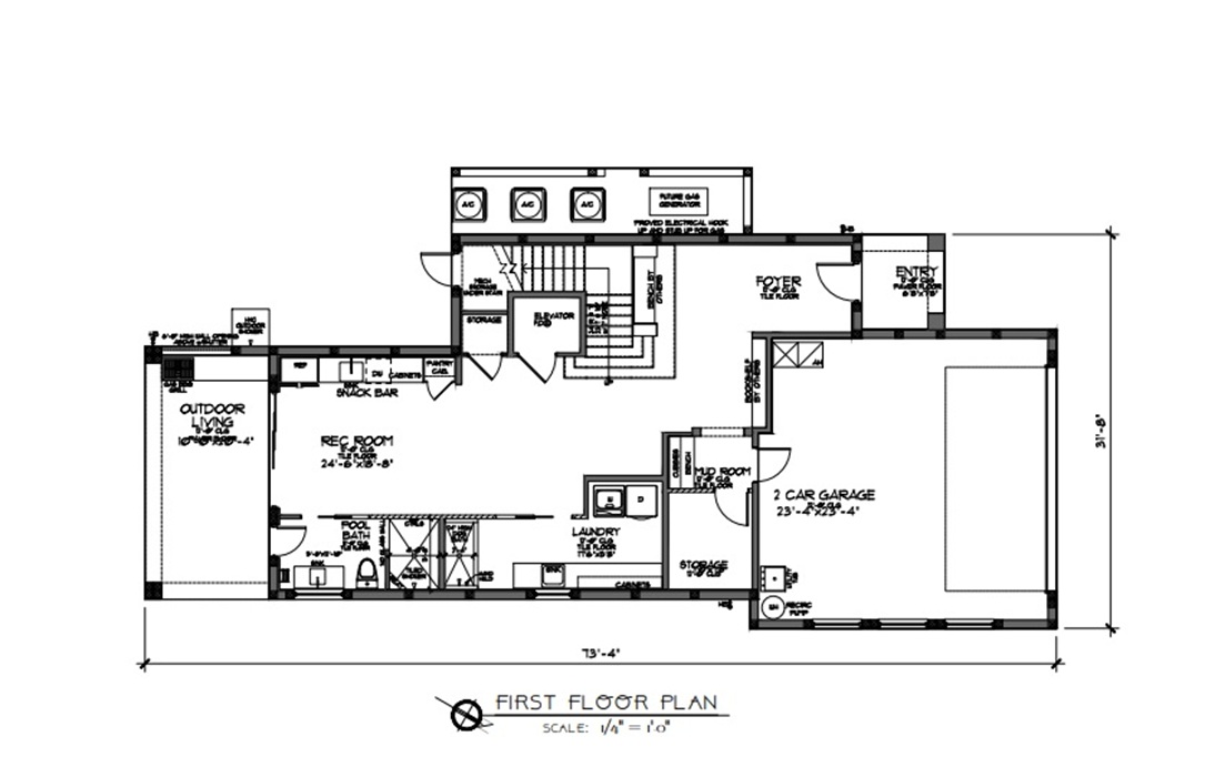 The first floor sets the tone for effortless family getaways, with a welcoming foyer, spacious rec room, snack bar, laundry, and seamless outdoor living. It’s where pool days begin, sandy towels land, and the fun keeps going long after sunset.