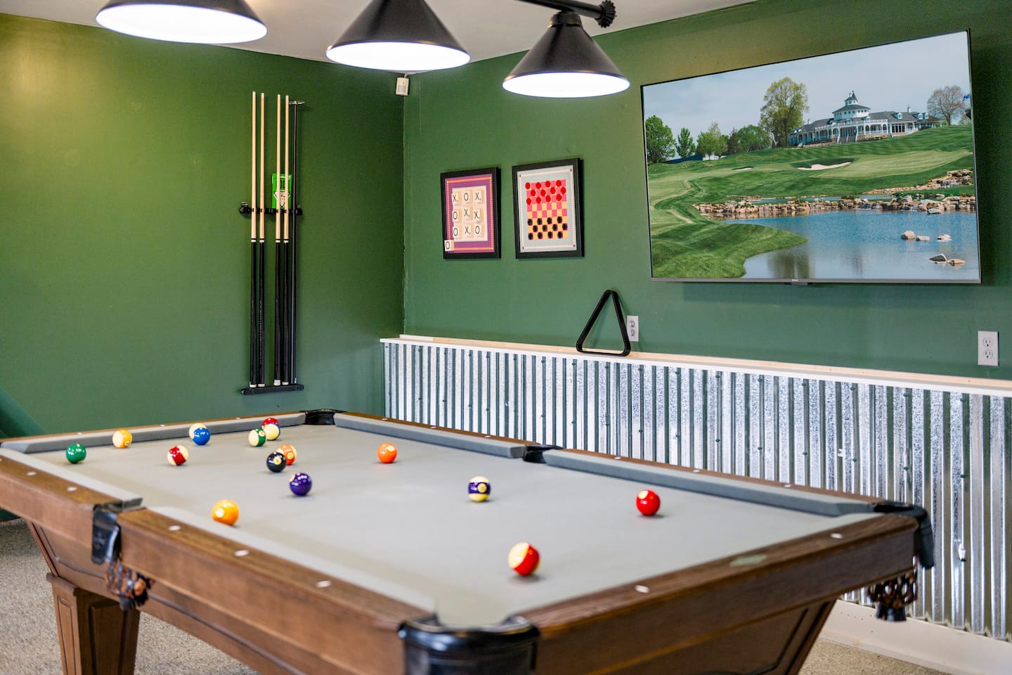 Game Room at The Chalet