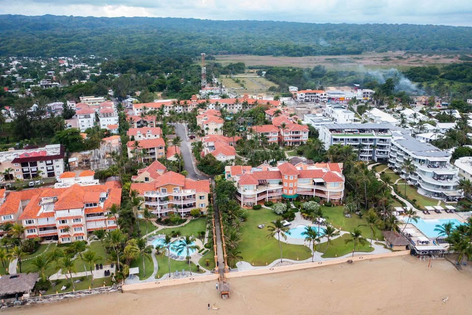 Exterior situated on beach