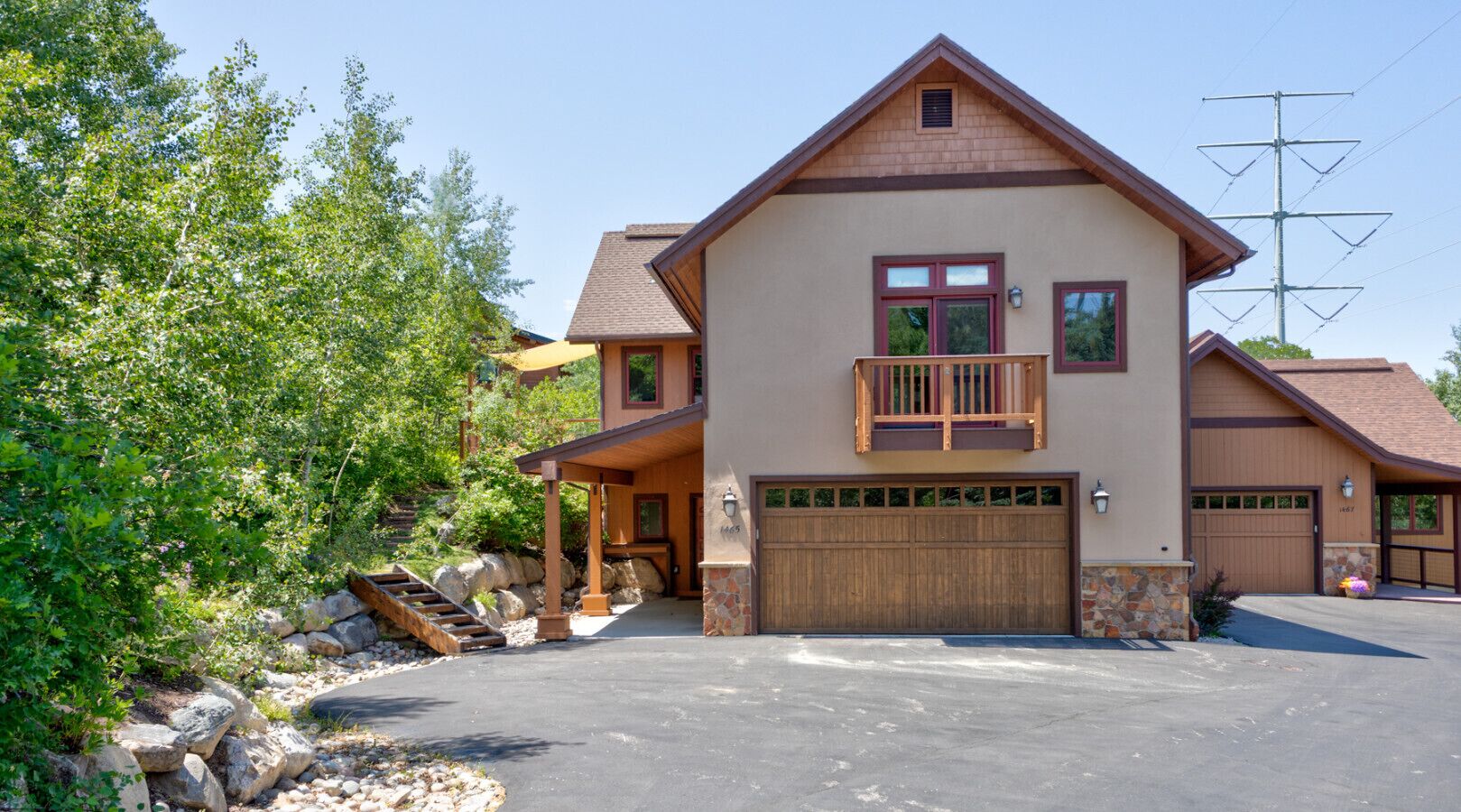 Exterior of Blue Sage Retreat