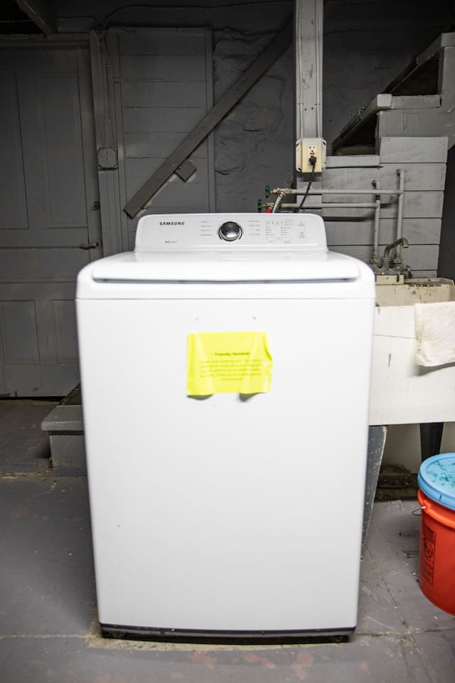 Washer and Dryer.