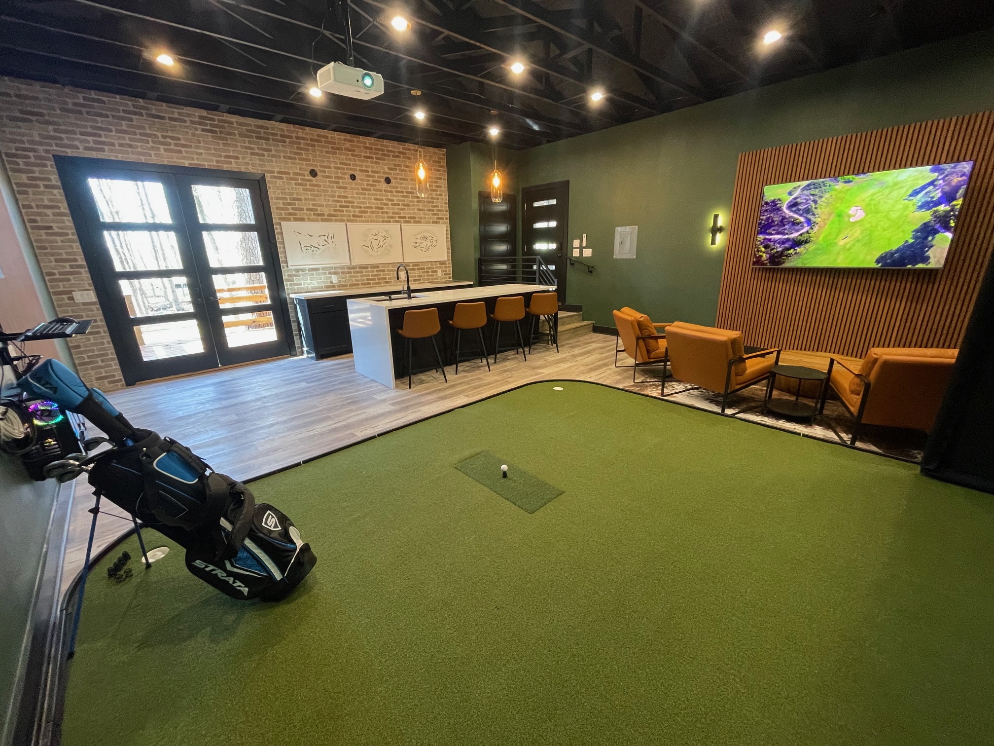 Golf Sim Room
