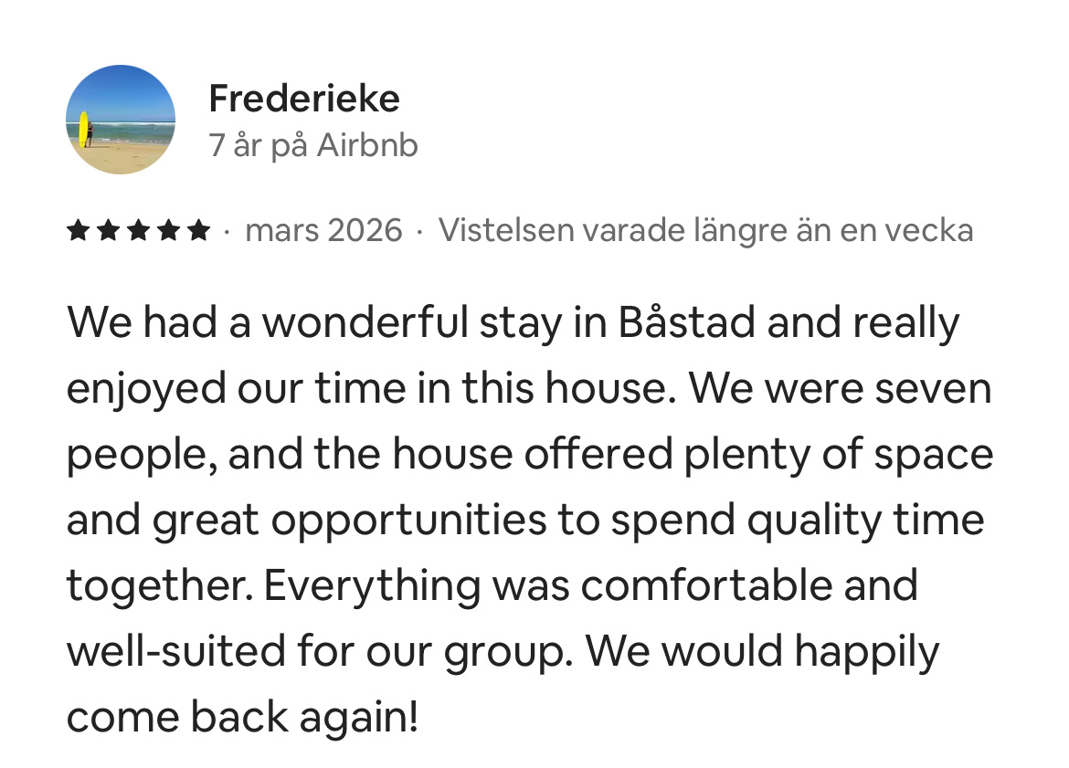 Guest review