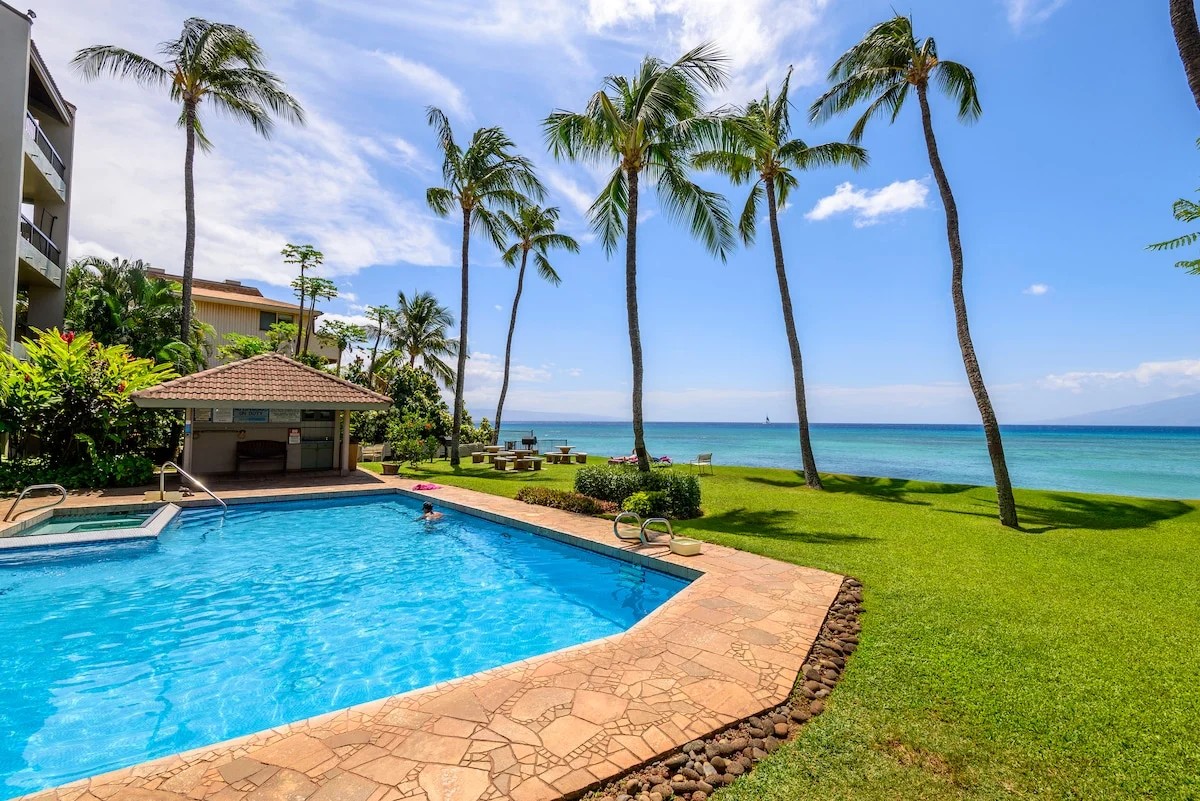 Sparkling clean pool