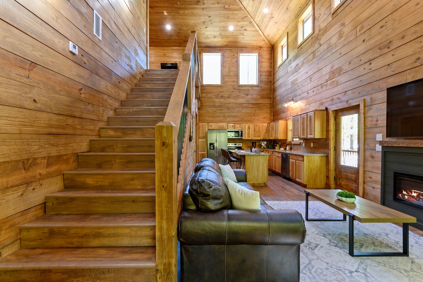 Head upstairs for nonstop fun—arcade games, cozy seating, and space to play.