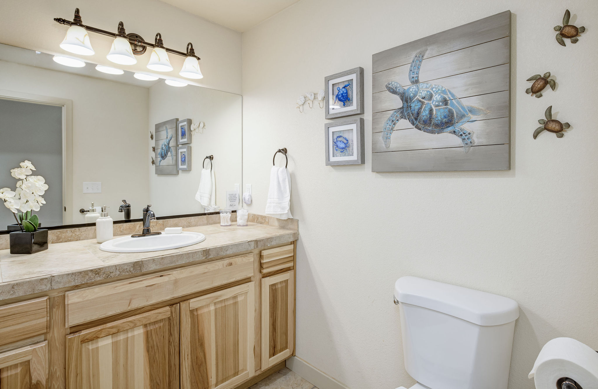 Bathroom 2 with a full bath tub