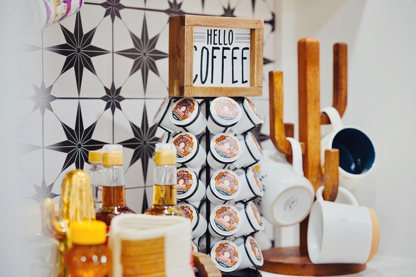 Complementary Keurig coffee