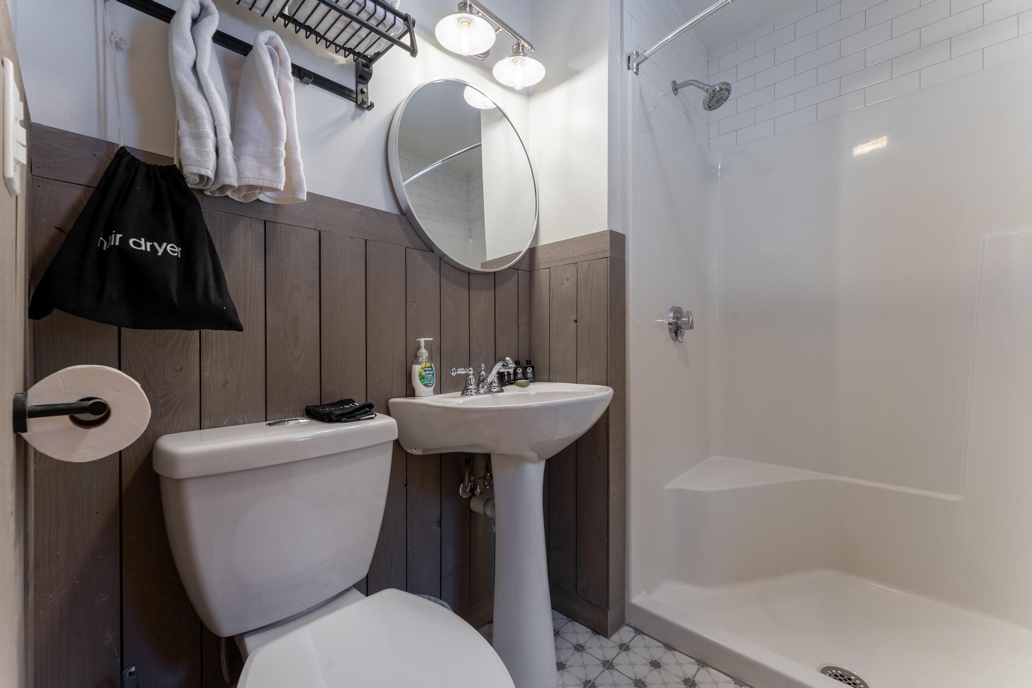 En suite with shower