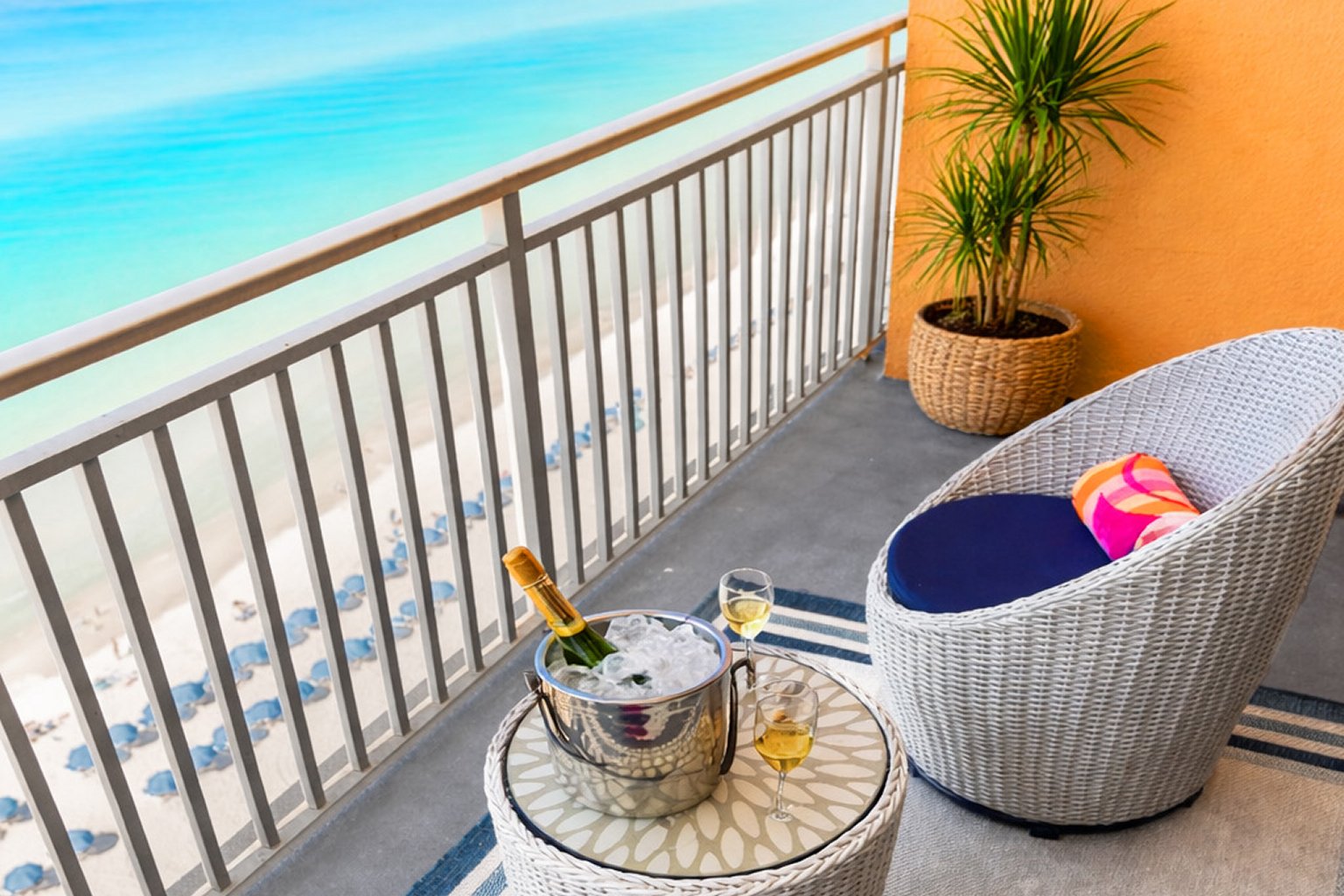 Balcony Chairs West View