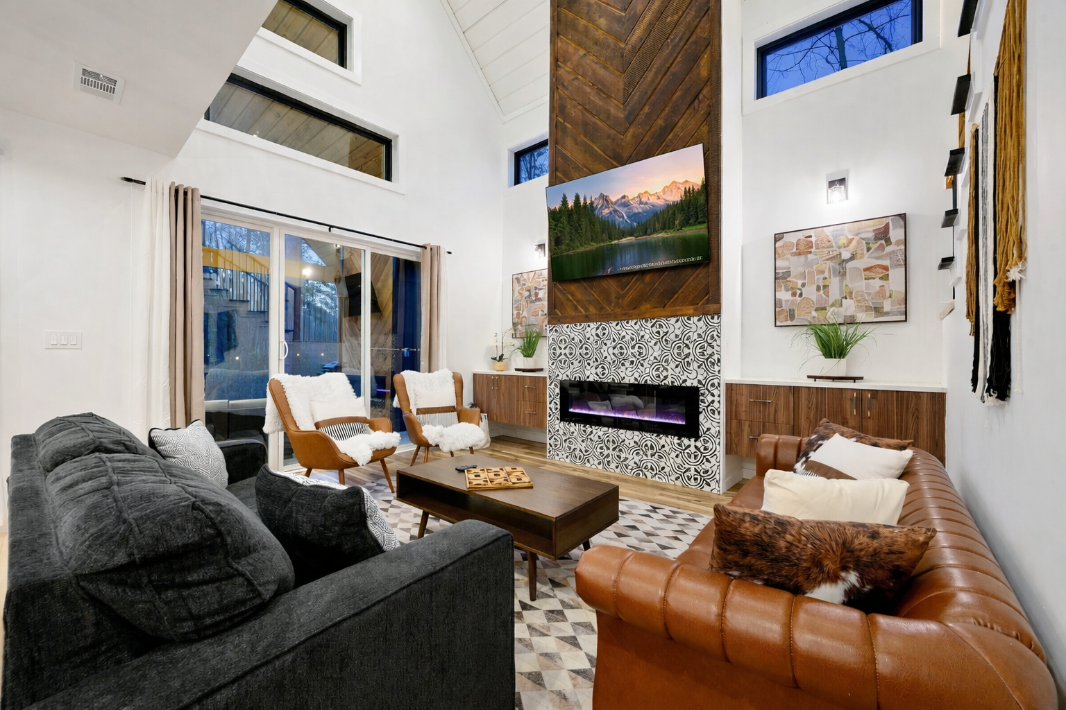 A cozy space to unwind, reconnect, and enjoy cabin life