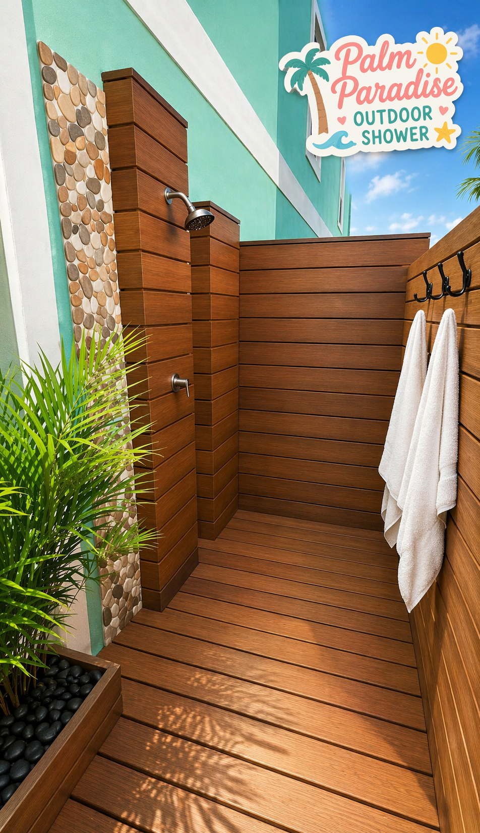 Outdoor shower