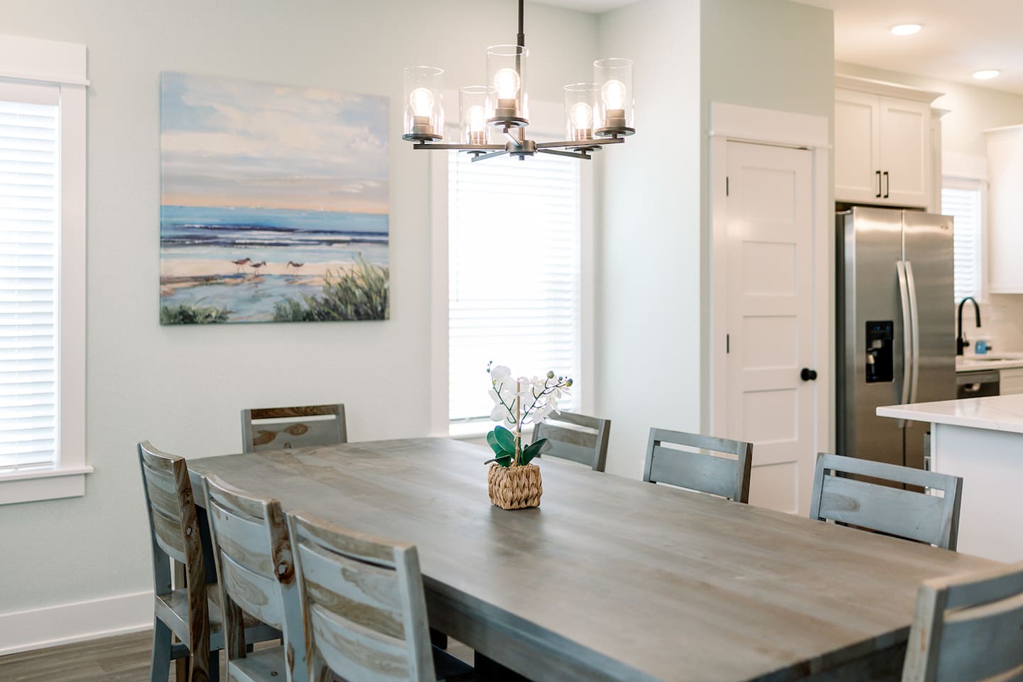 A welcoming dining area perfect for shared meals and evening fun together.