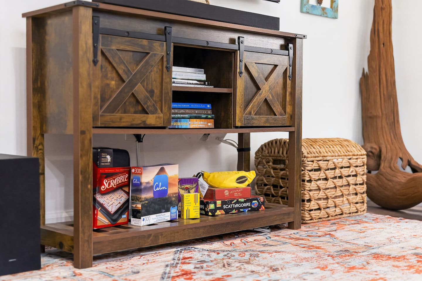 Games, puzzles, and plenty of reading material.  Enjoy!