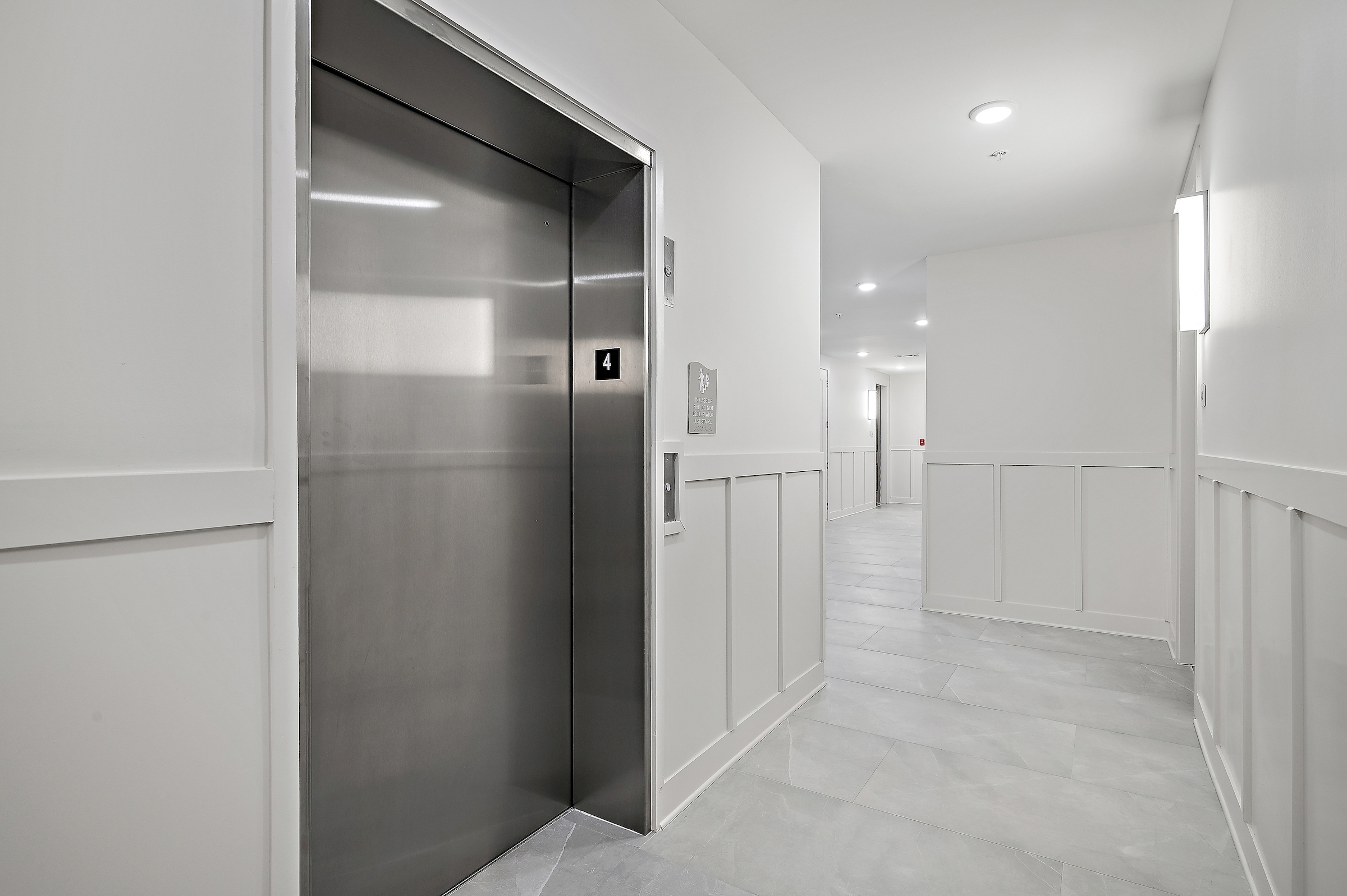 Elevator In Building