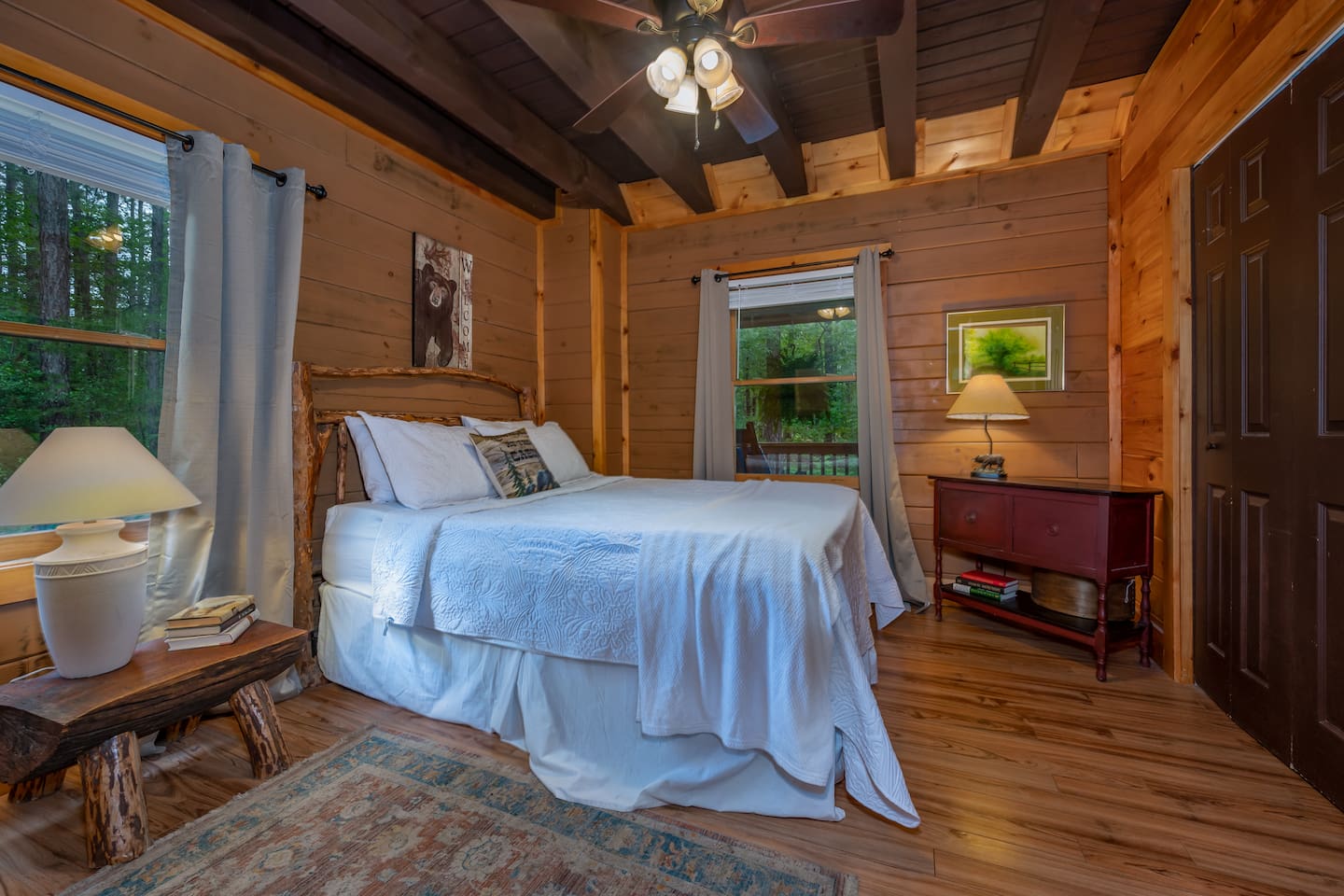Main floor master bedroom