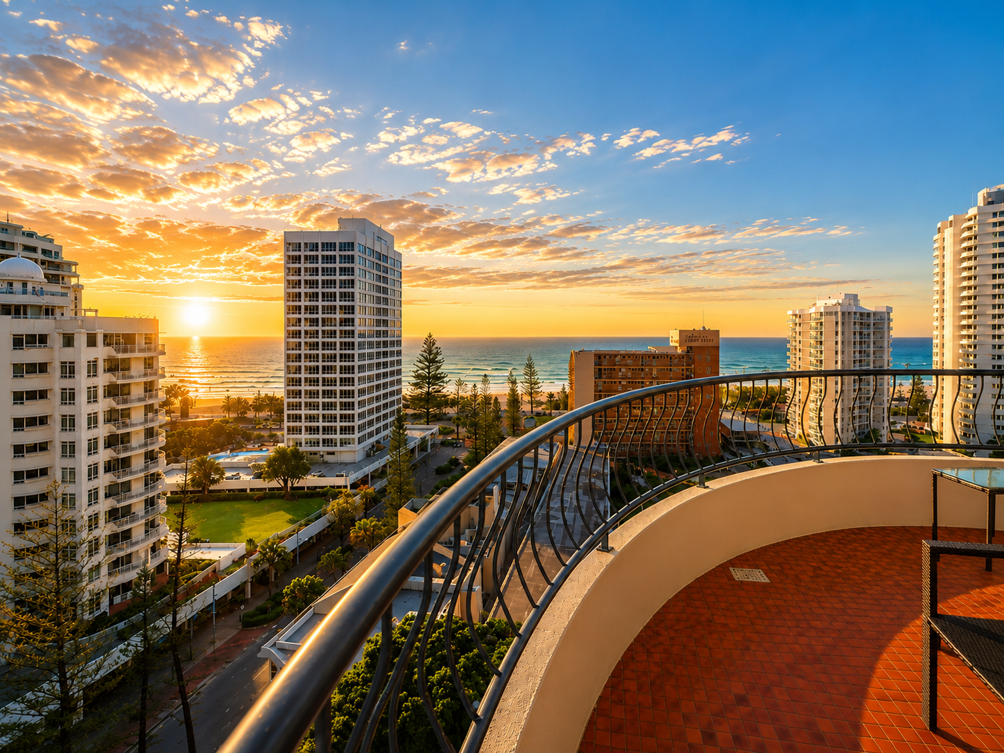 Robin's Oceanview Penthouse | 1 Min to Beach holiday home in surfers paradise