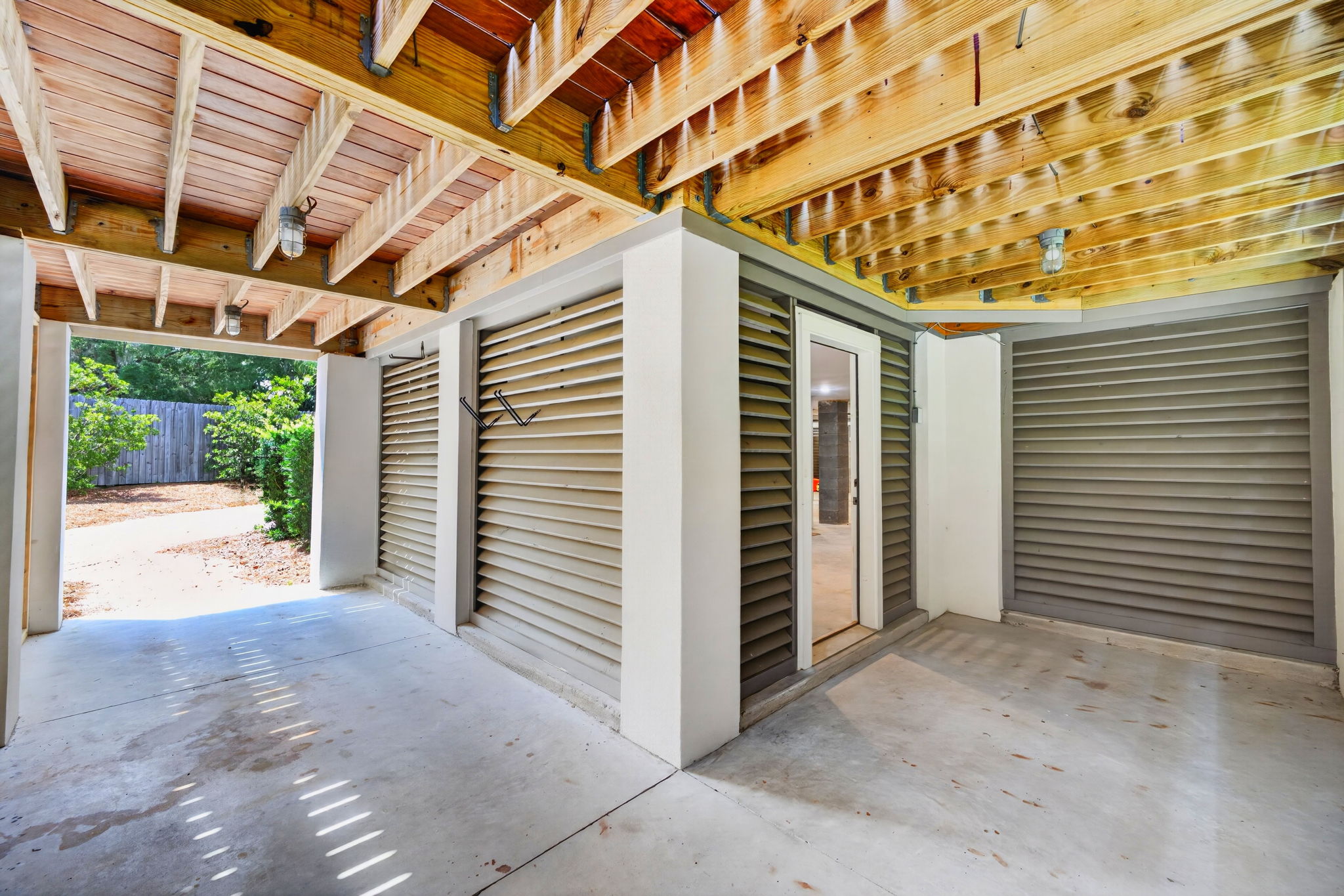 Golf Cart parking | Driftwood Dreams | 105 Forest Trail | Isle of Palms, SC | IOP Escapes