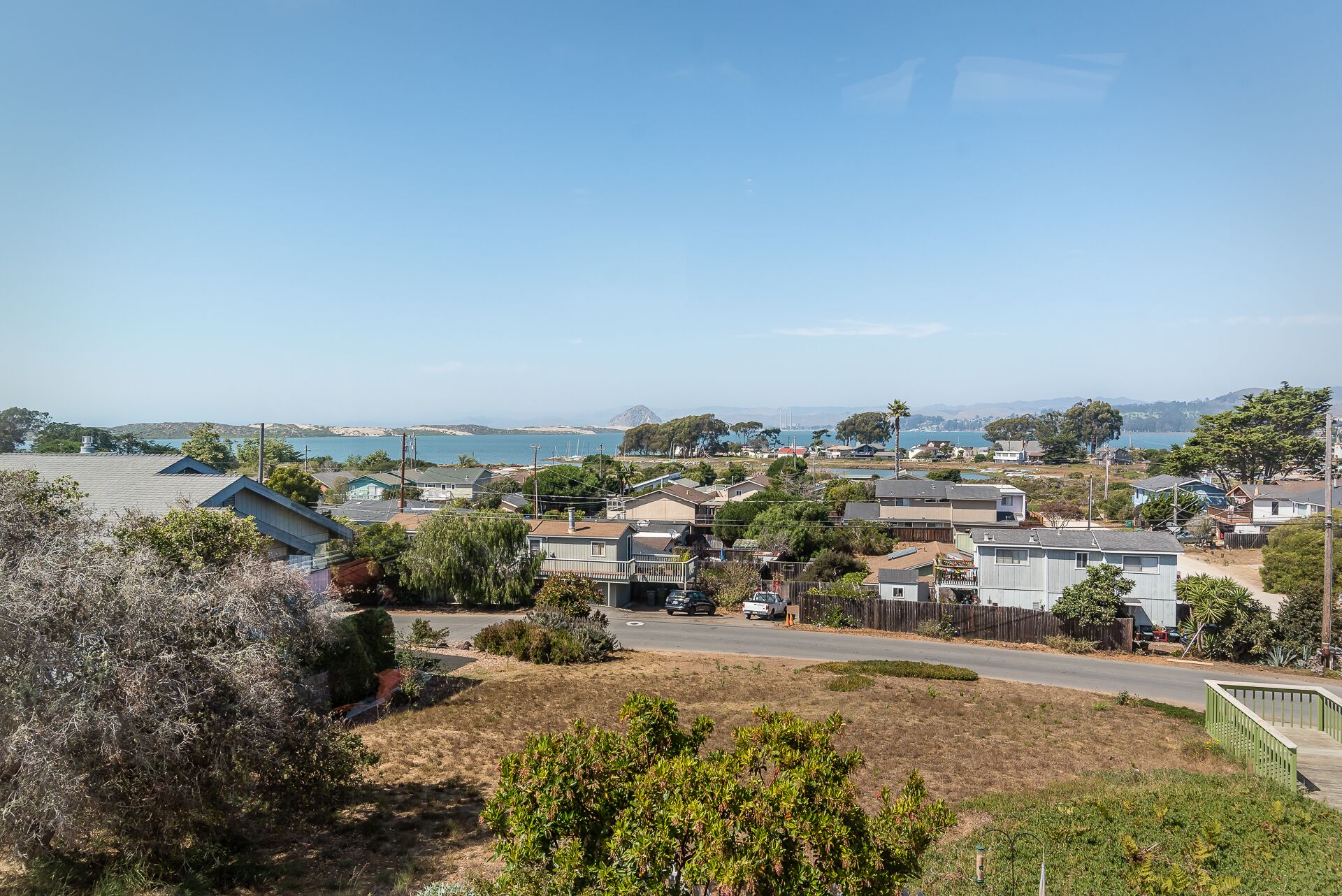 View from upstairs living room