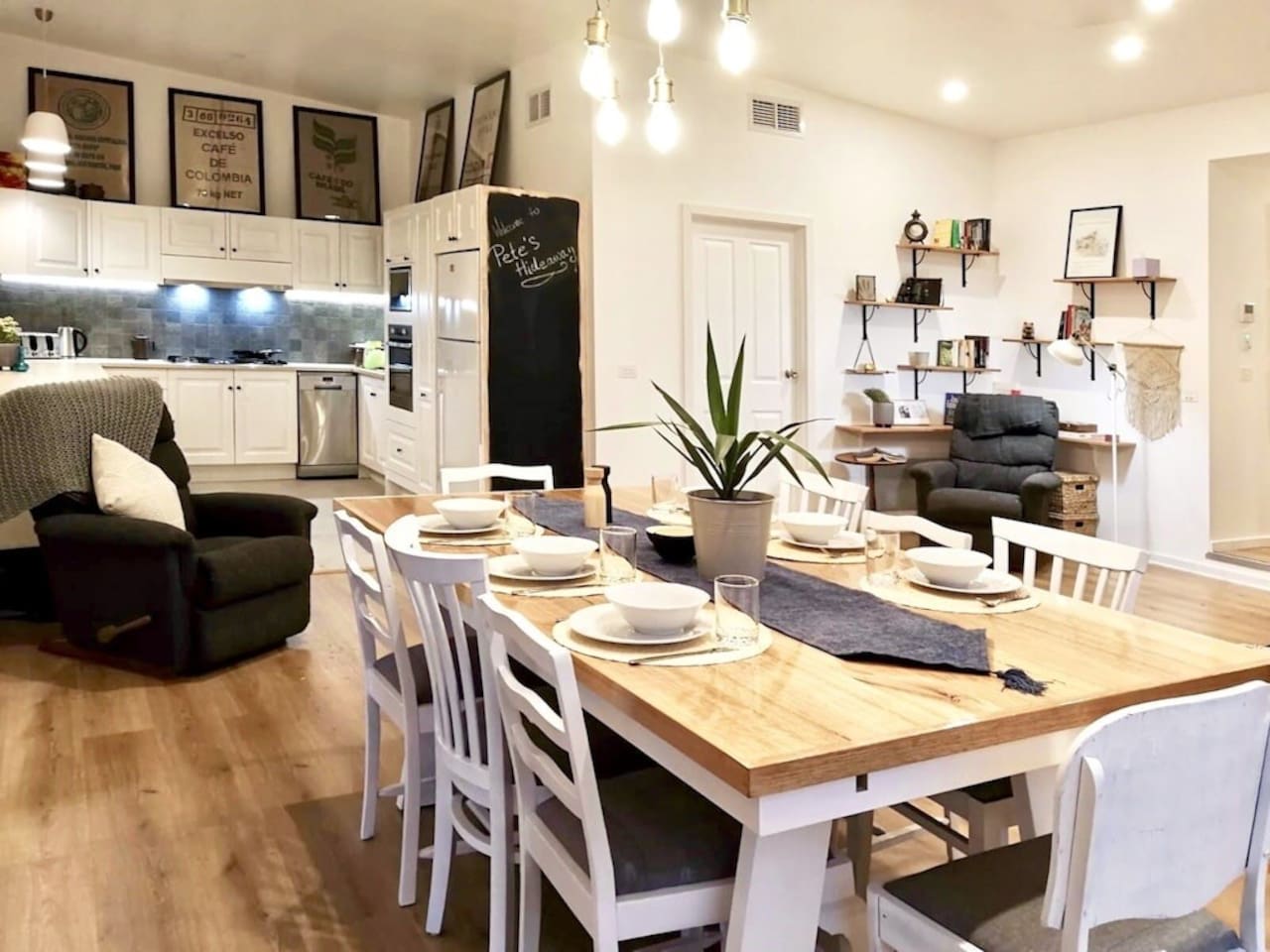 Open Plan Living and Dining