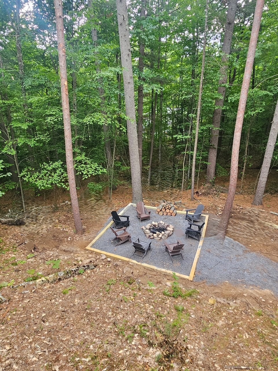 Relax around the fire