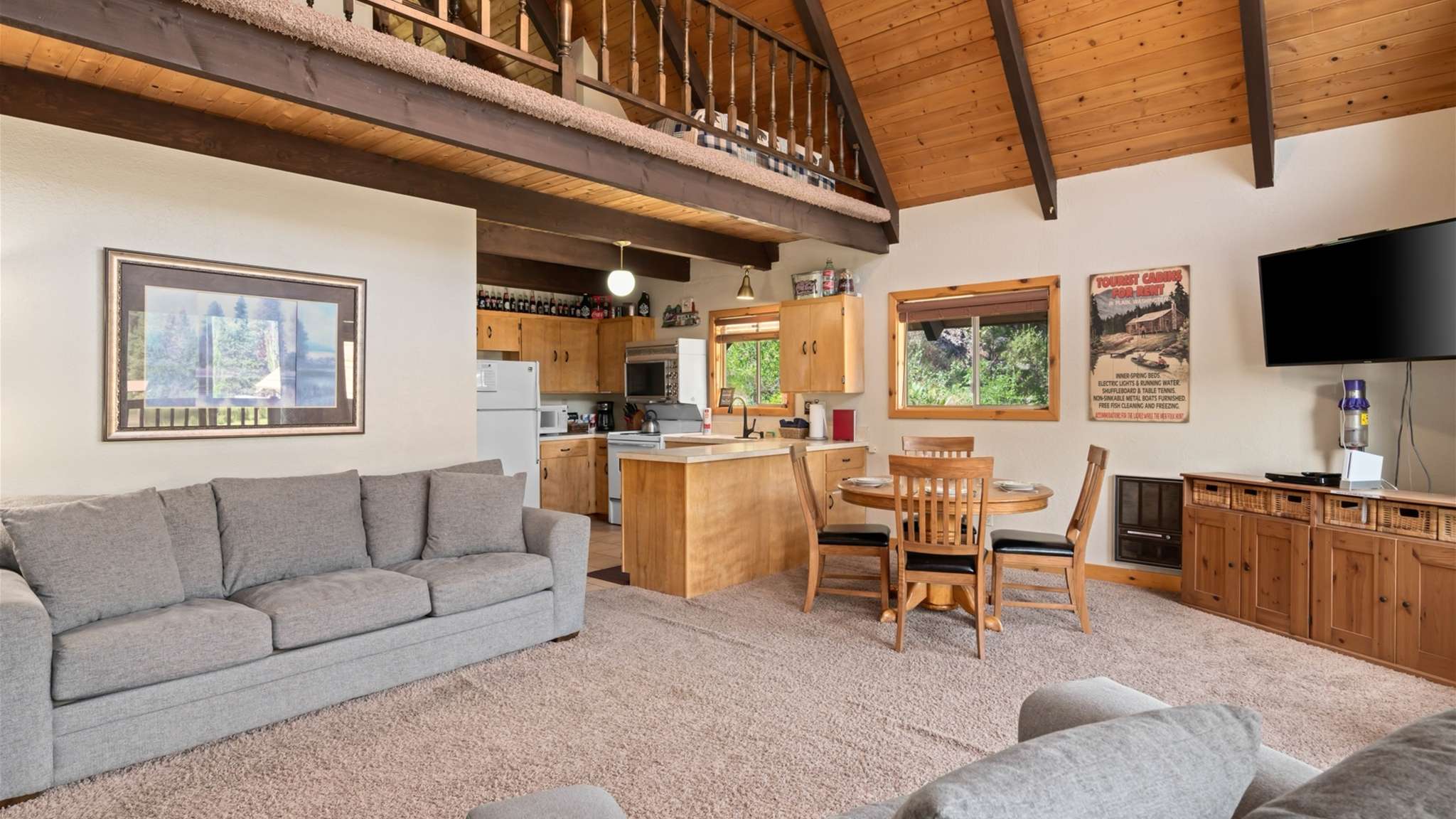 Open-concept layout — great for keeping everyone connected.