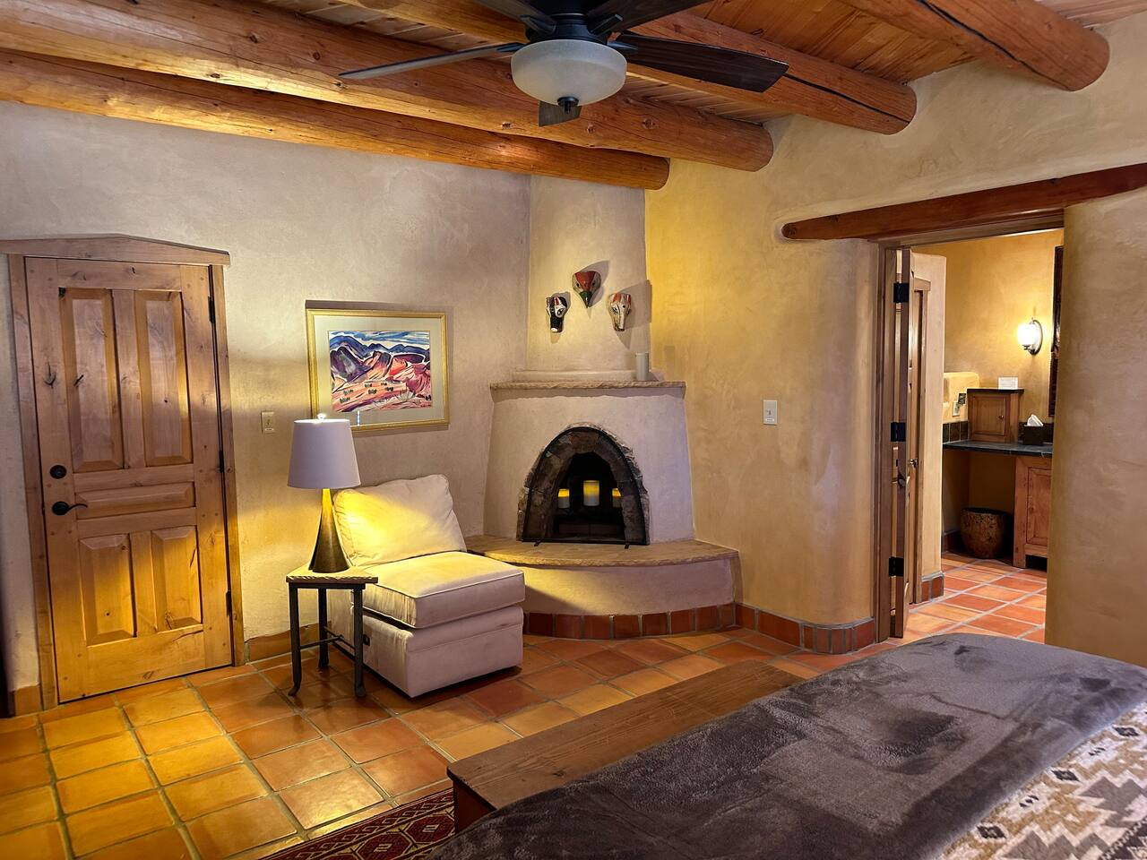 comfy nook in bedroom two