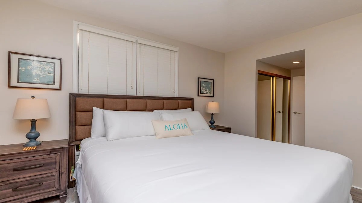 Fresh clean linens