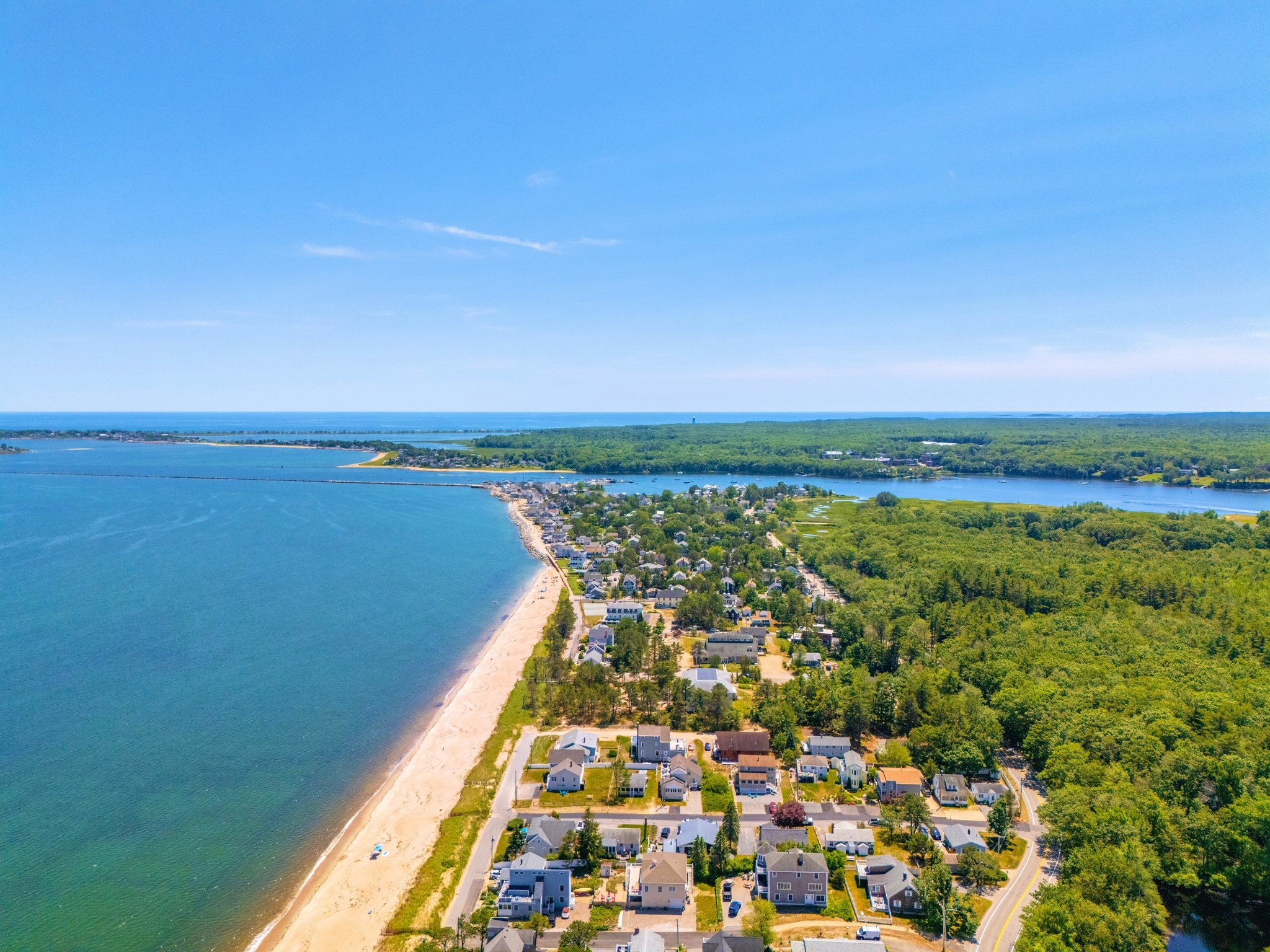 Experience a whole new perspective of Saco, ME!