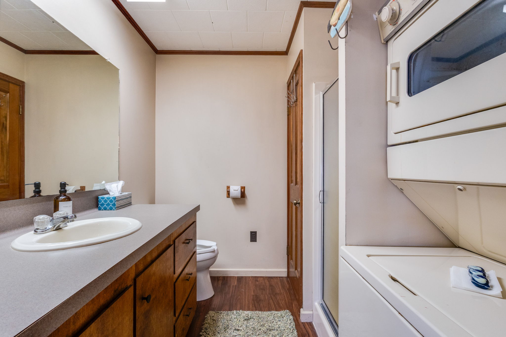 Bathroom 2 & Laundry Room