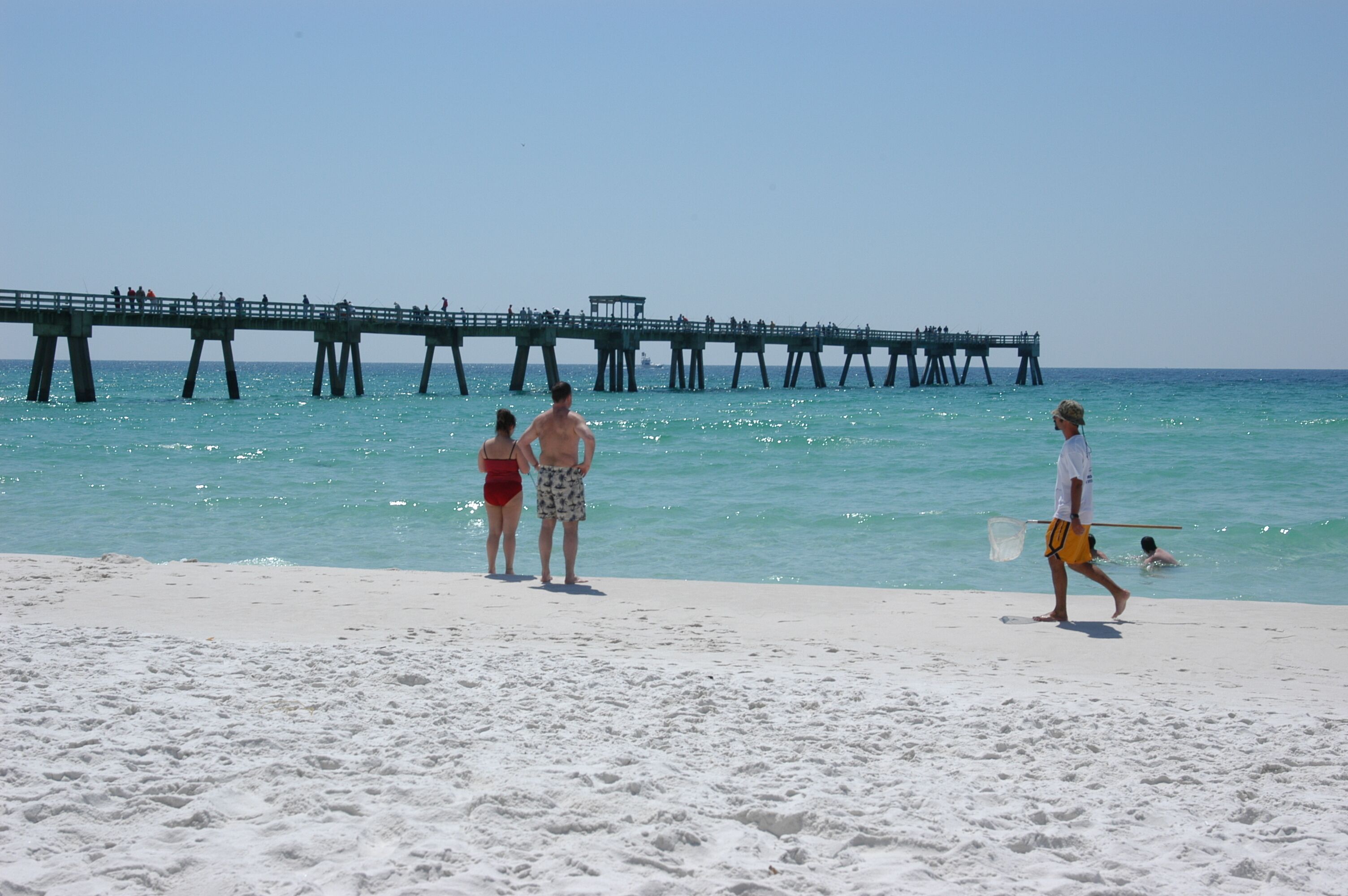 We have a fishing pier nearby.