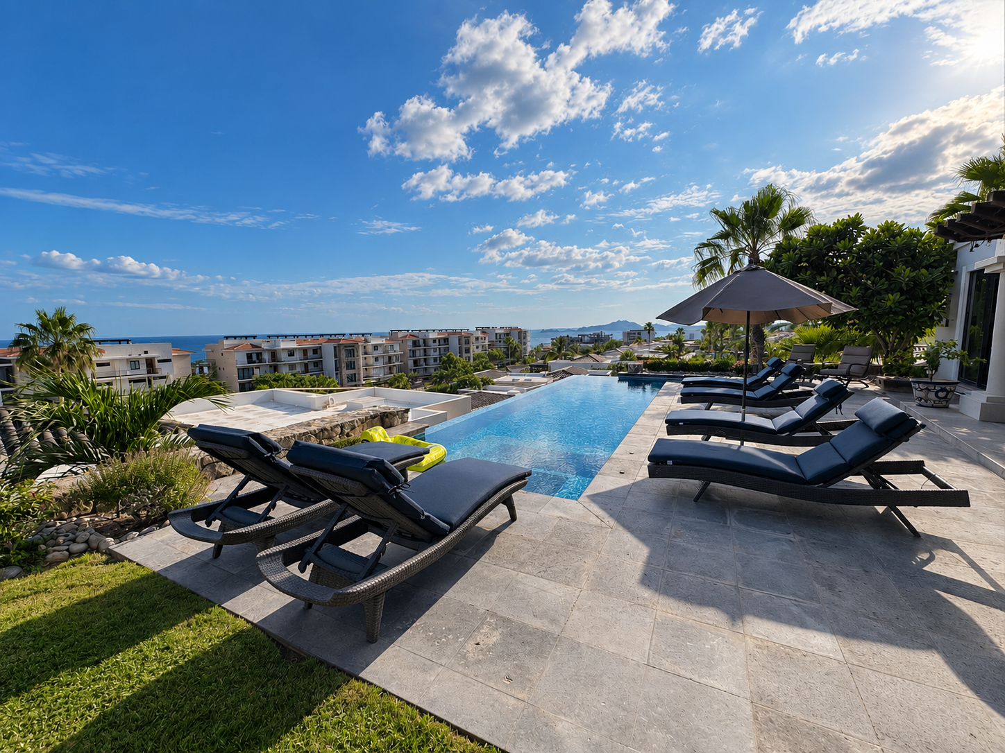 Private Pool Area.