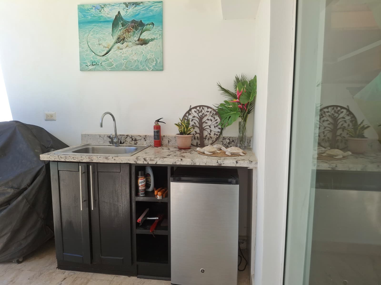 Outdoor Grill area