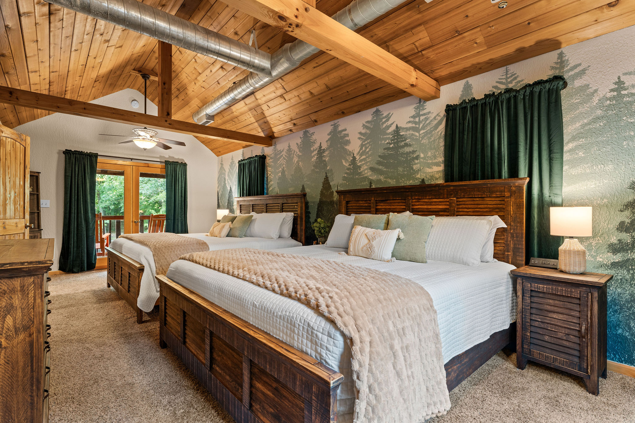 Master Bedroom with 2 king beds