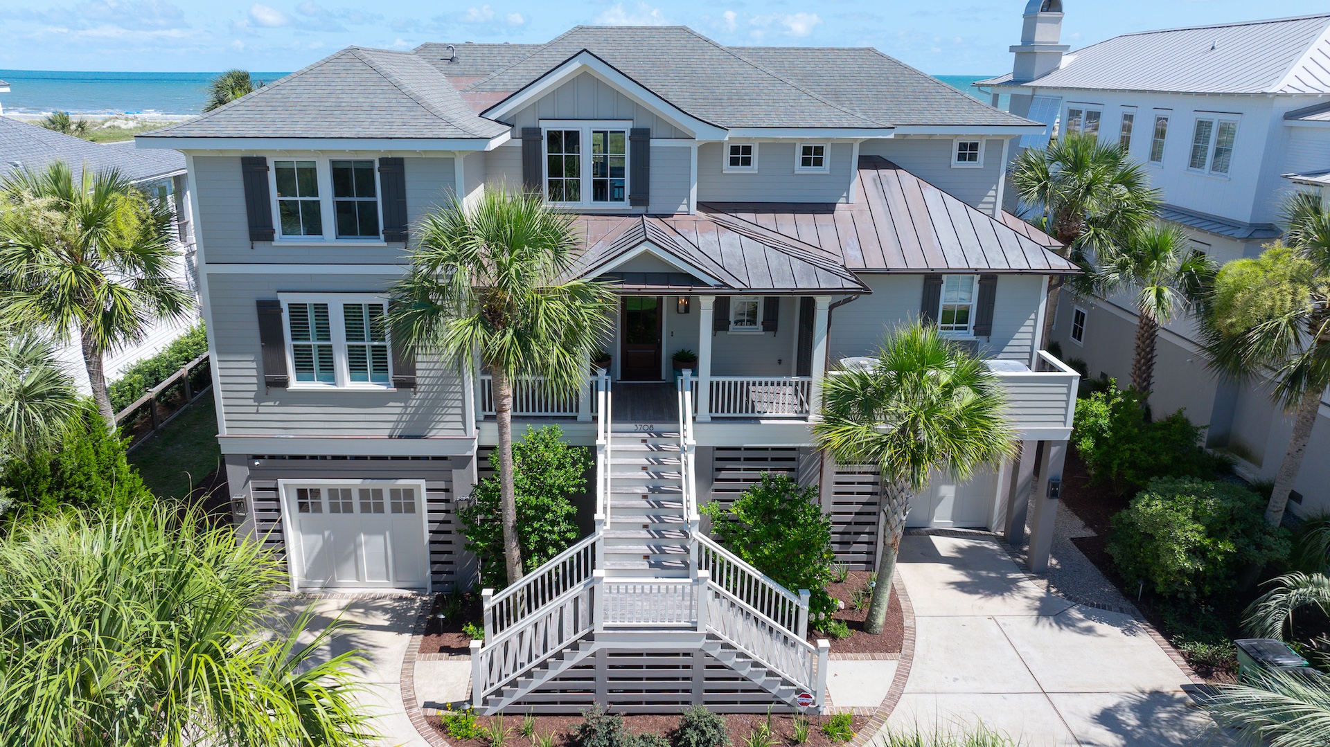 Beach Shelter | 3708 Palm Blvd | Isle of Palms, SC | IOP Escapes