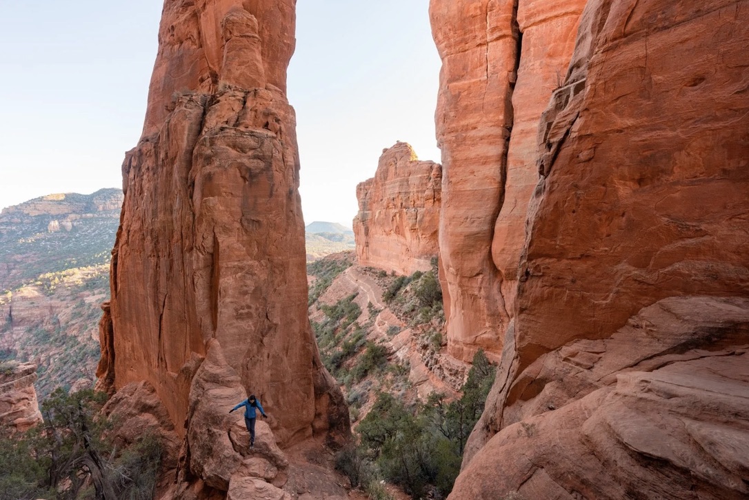 Explore Sedona’s dramatic spires and canyons on foot
