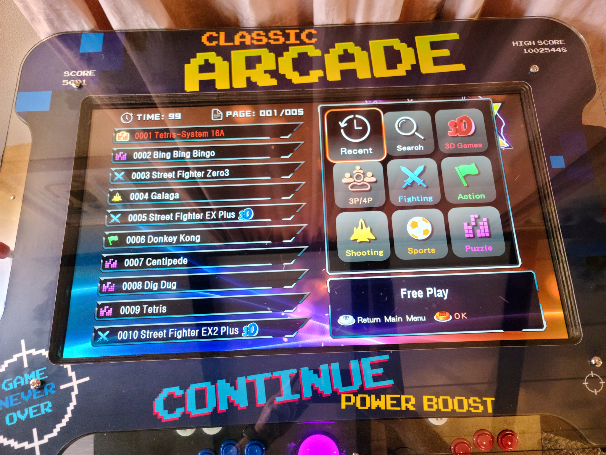 Easy navigation to find your favorites