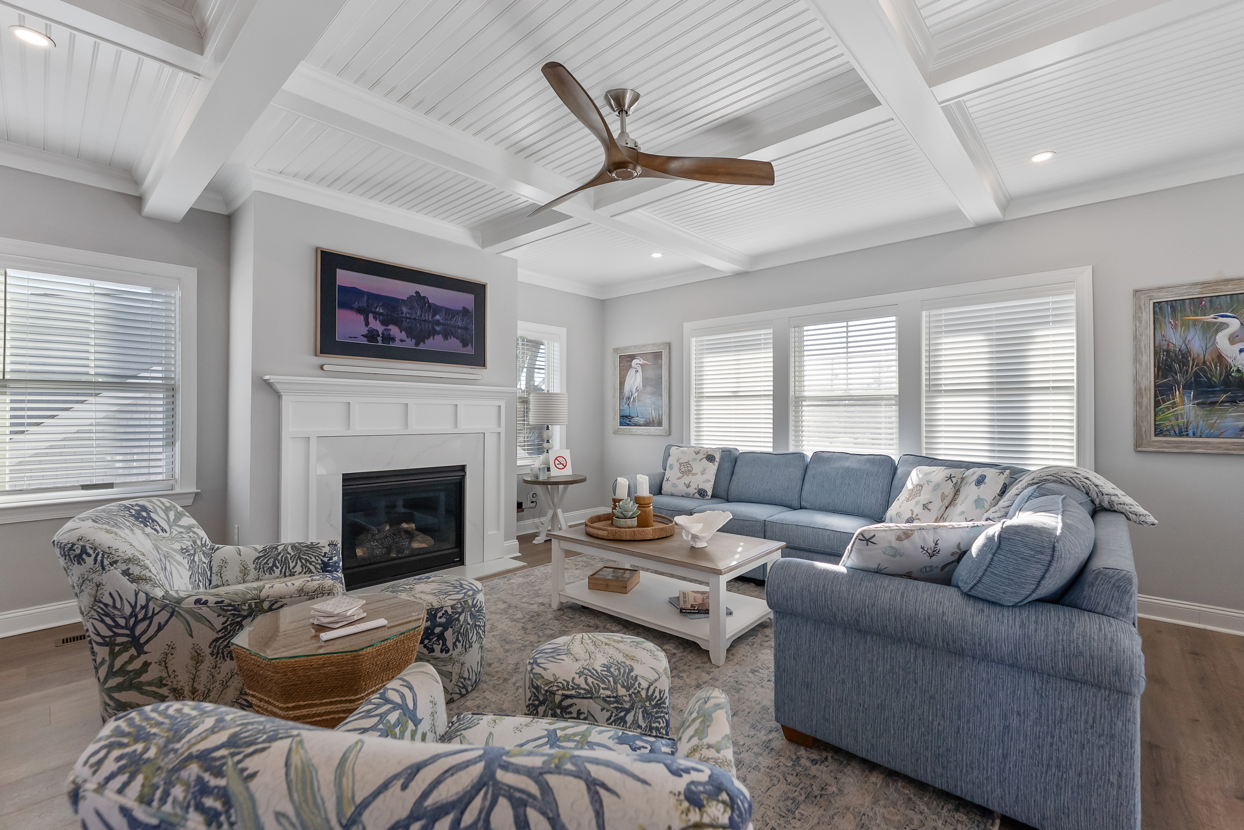 Open Concept Dining Room with View Of Living Room
