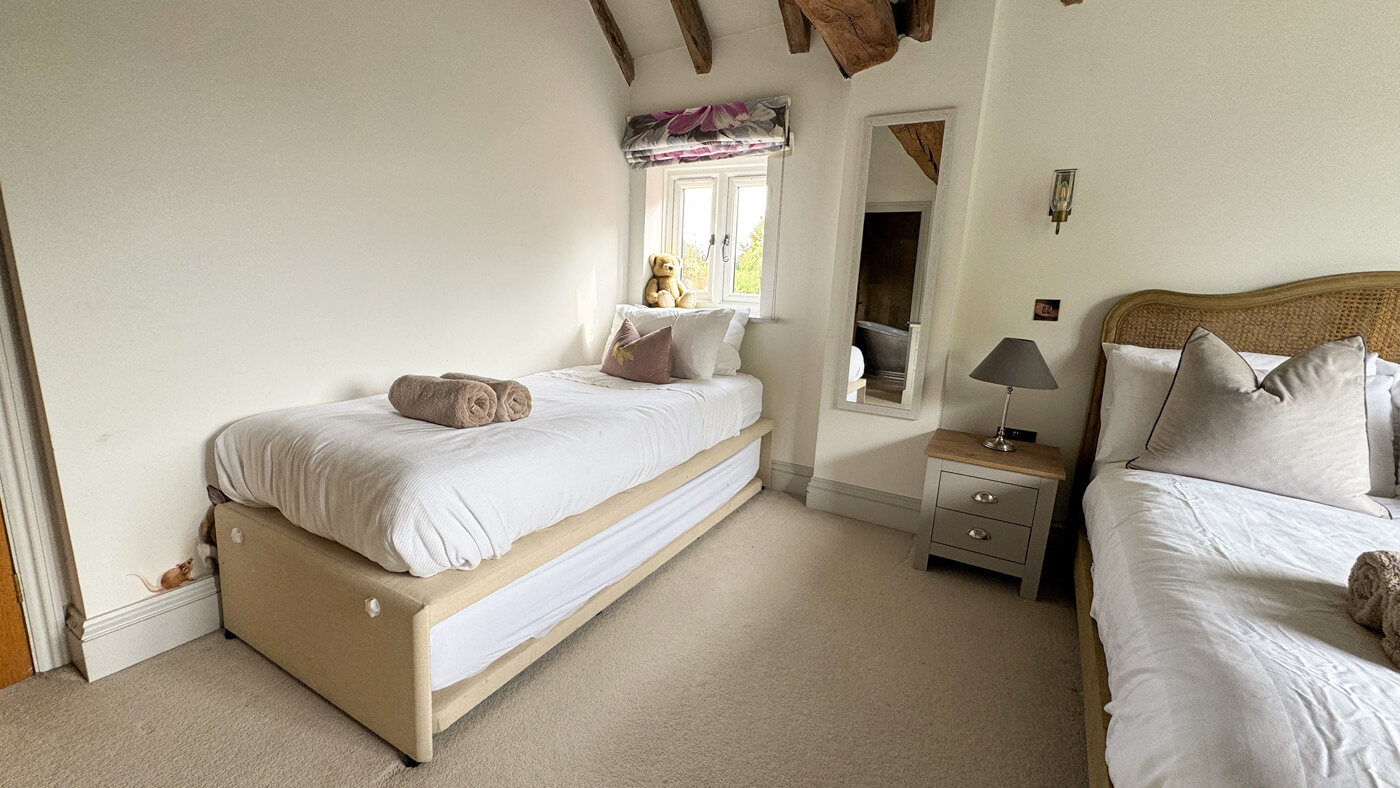 Duck single bed and pull out