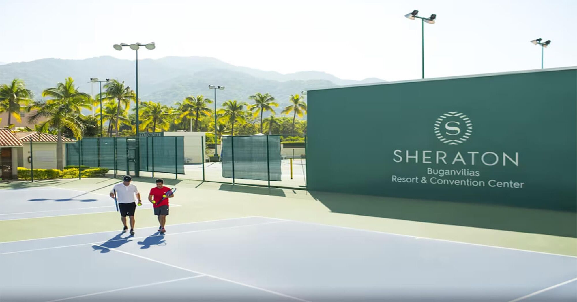 Tennis Courts @ Buganvilias Vacation OWNER Club, Vacation Travel Exclusives