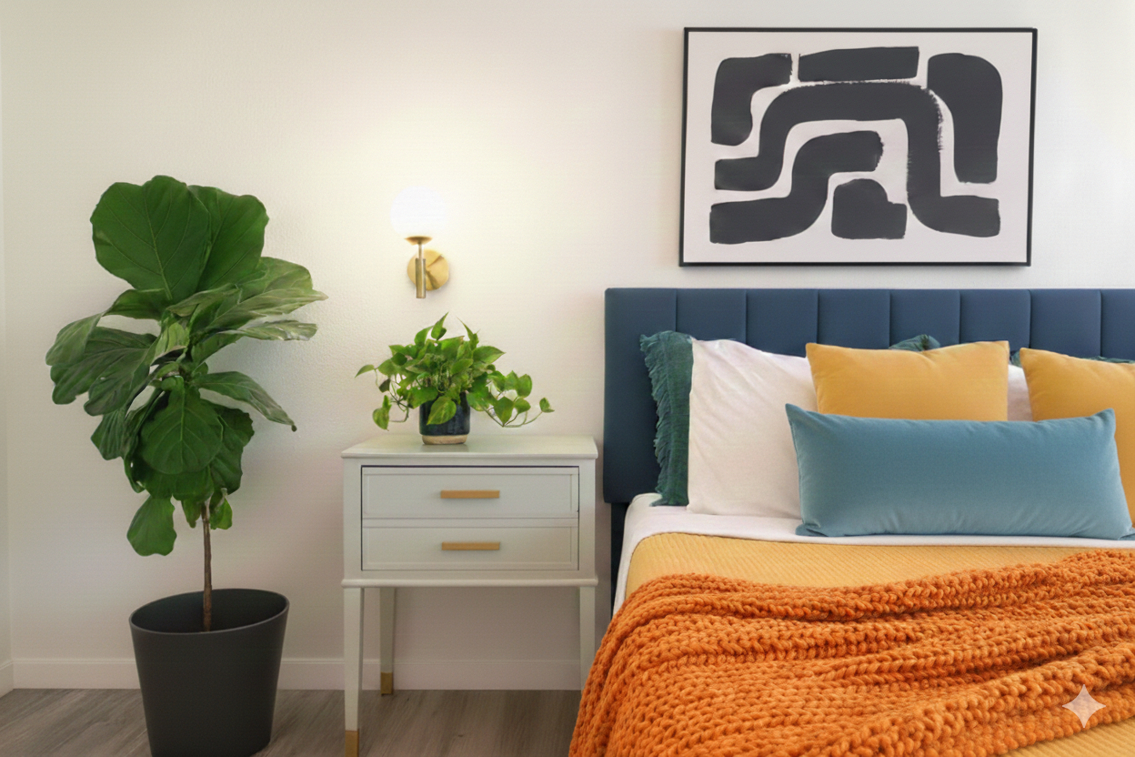 golden girls theme room, comfy, retro,