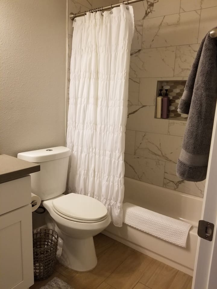 Guest Bathroom with quality touches